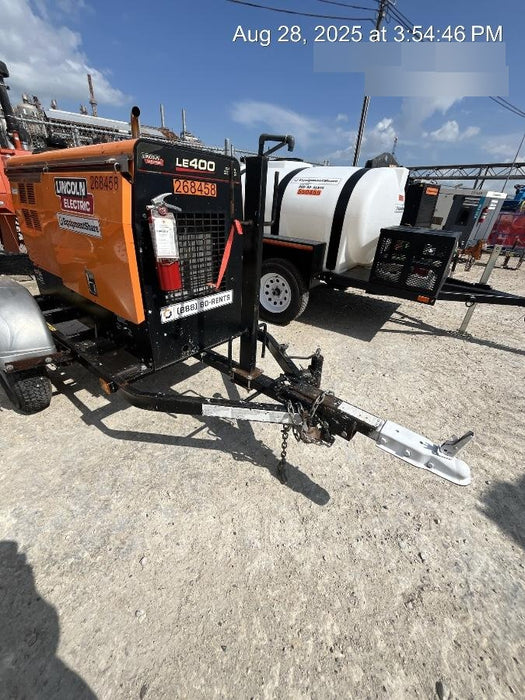 2022 Lincoln Electric LE400 Kubota V1505, Trlr, Cable Rack, Light Kit, ES Decals, T3