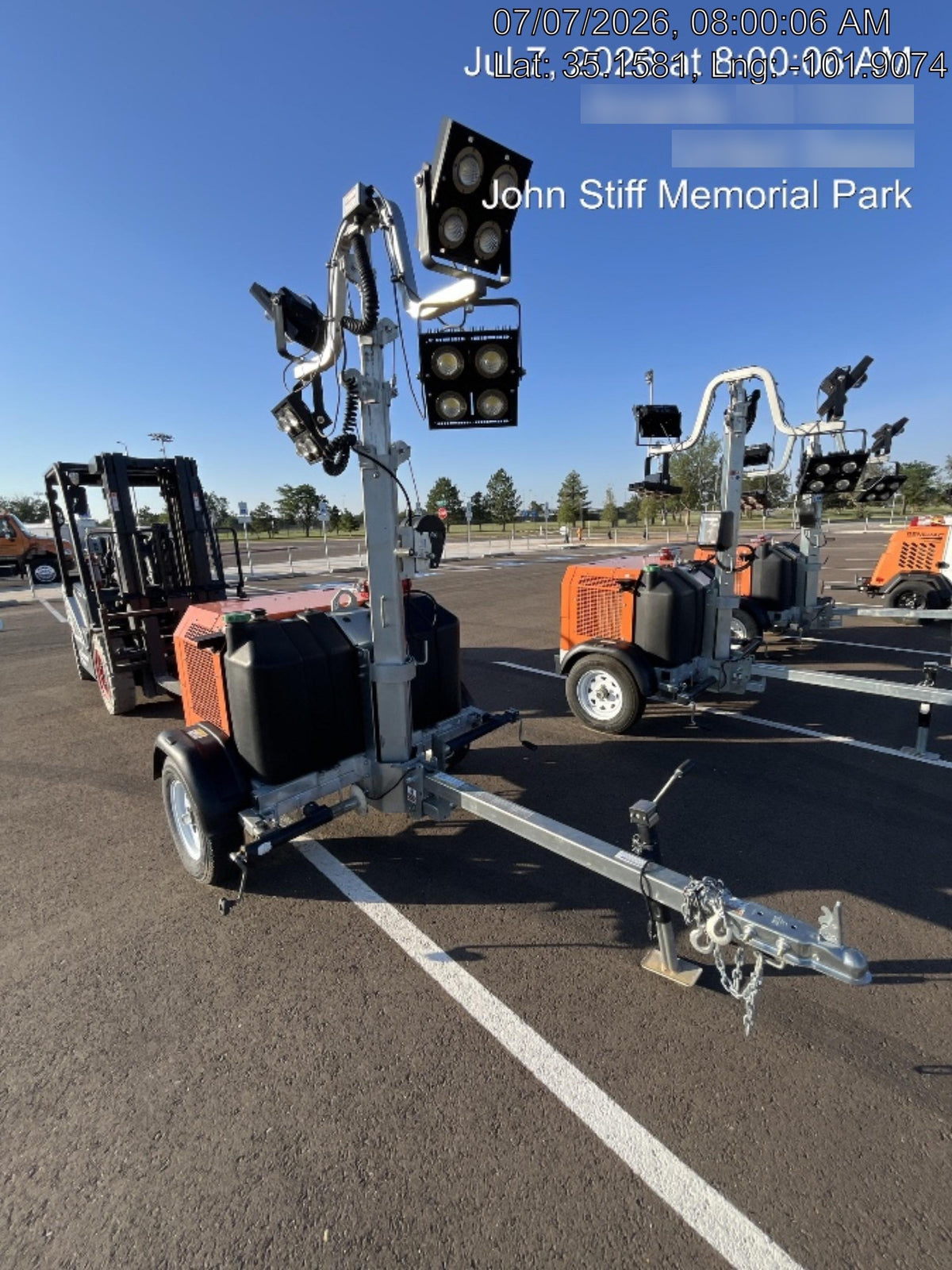 2024 Wanco WLTT-4MM4K Diesel, Deep Sea Controller, Shore Power Plug, Auto Start, (4) 350W LED Floodlights, 4kW Generator, 60 Gal Fuel Tank, 2" Ball, T3