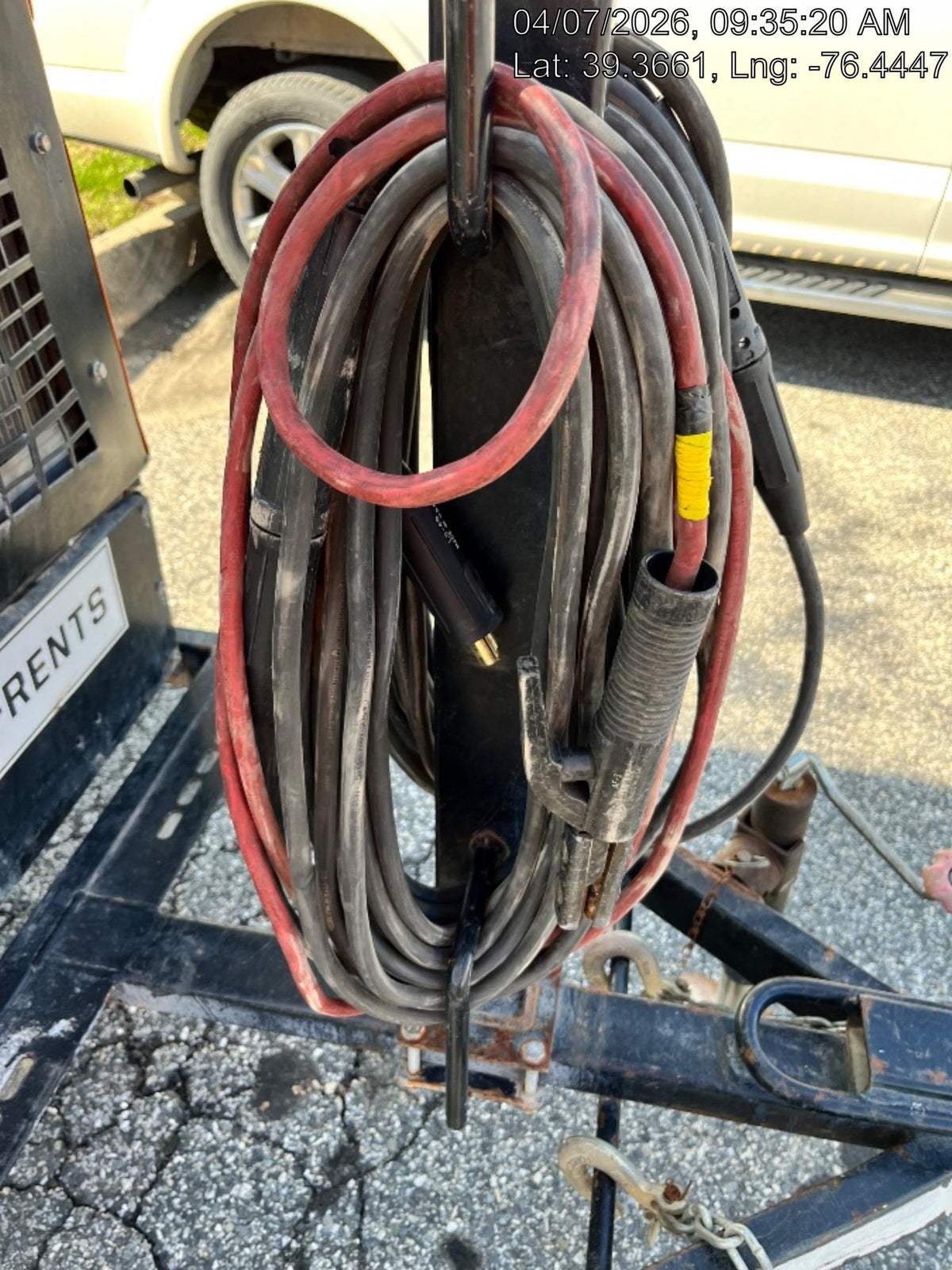 2021 Lincoln Electric Vantage 549X Ready Pak 3, ORANGE (includes trailer, cable rack, fender light kit)