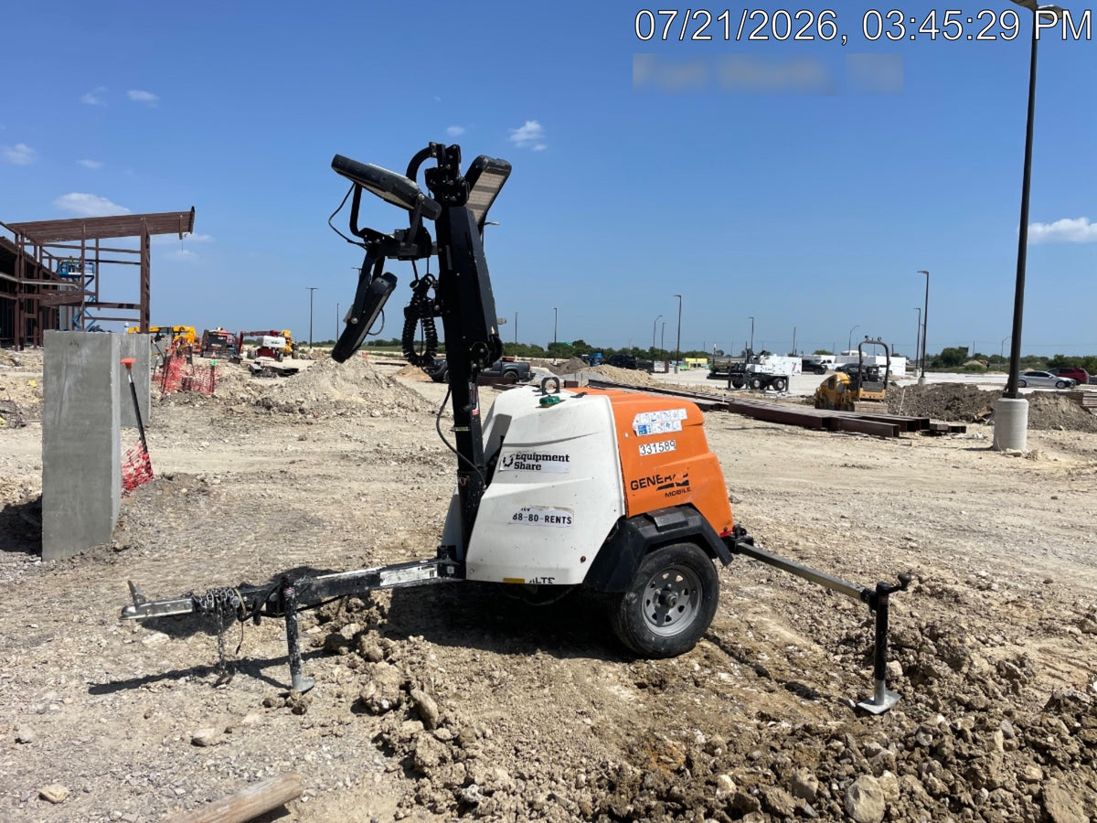 2023 Generac MLT2 Diesel, Flex Switch 120V Input, Powerzone Controller, (4) 320W LED Lights, 4kW Generator, 39.9 Gal Fuel Tank, 2" Ball, T3