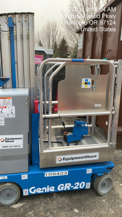 2020 GENIE GR-20