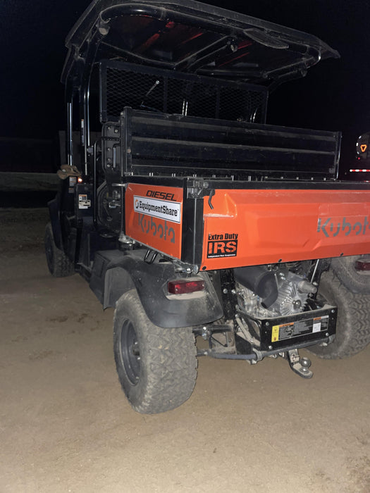 2022 Kubota RTV-X1140W-H Plastic Canopy, Windshield Acrylic Clear, LED Strobe Light, Wire Harness Kit, Back up Alarm