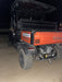 2022 Kubota RTV-X1140W-H Plastic Canopy, Windshield Acrylic Clear, LED Strobe Light, Wire Harness Kit, Back up Alarm