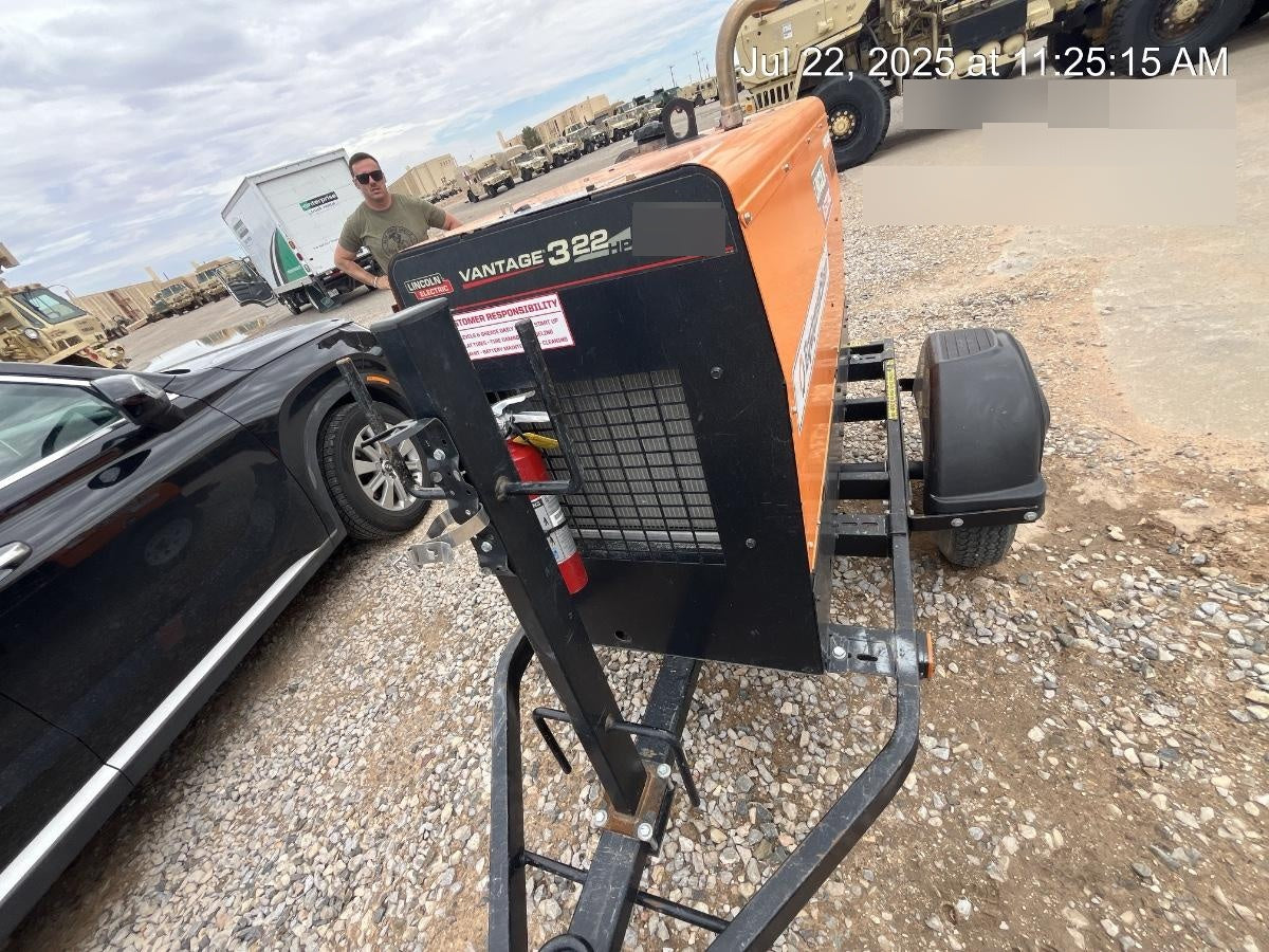 2021 Lincoln Electric Vantage 322 VANTAGE 322 READY-PAK 3
