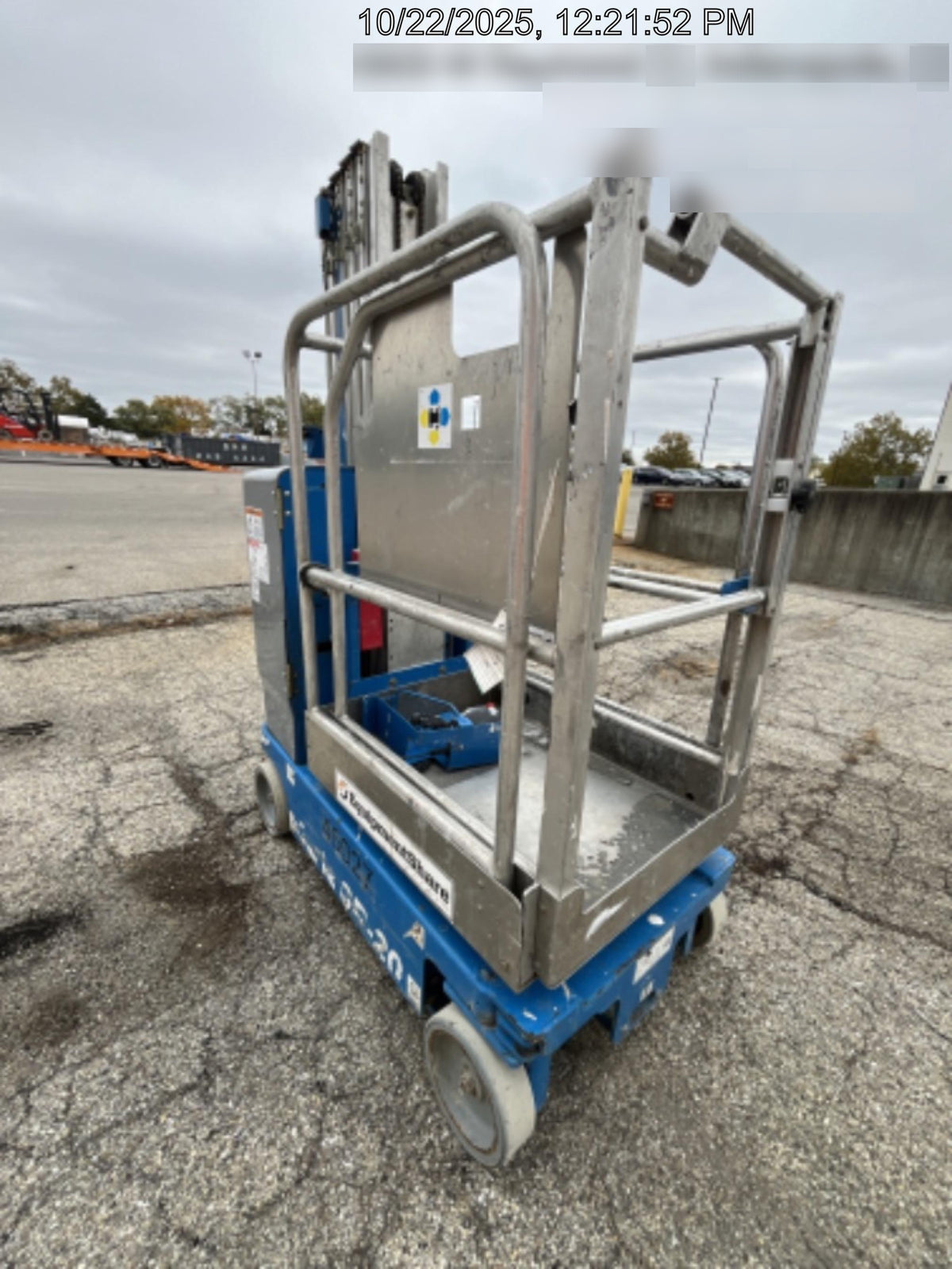 2019 GENIE GR-20