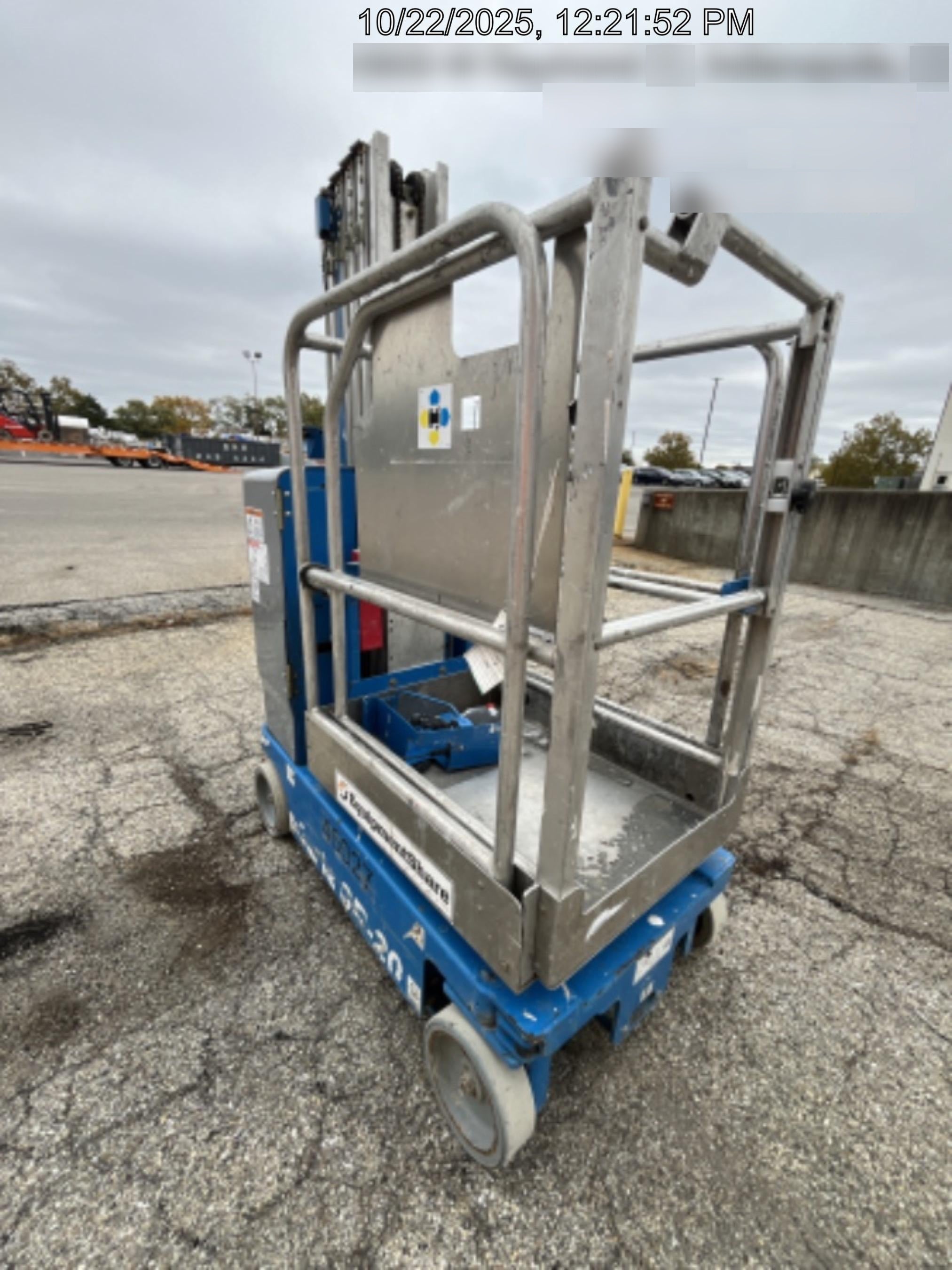 2019 GENIE GR-20