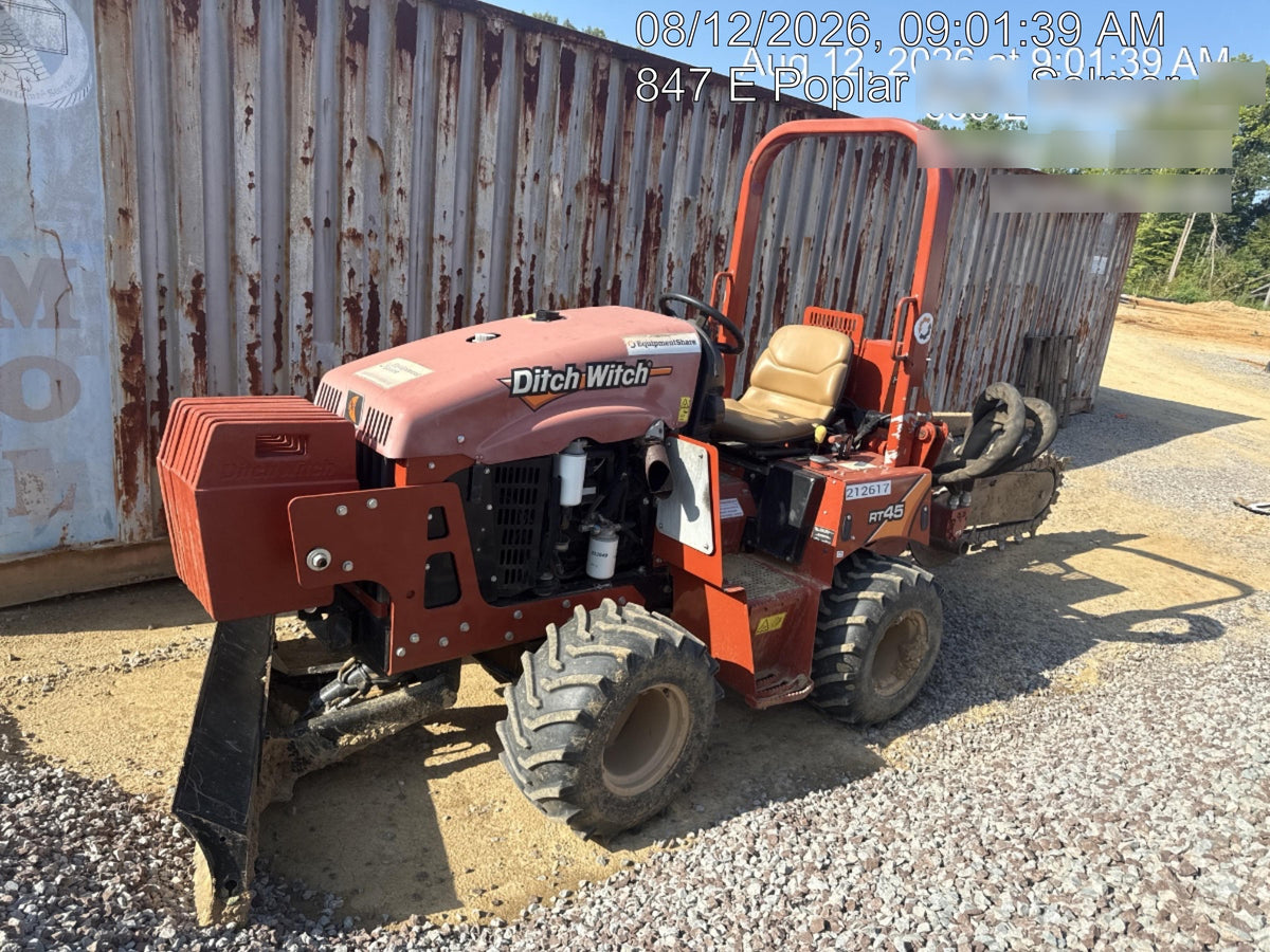 2022 DITCH WITCH RT45A