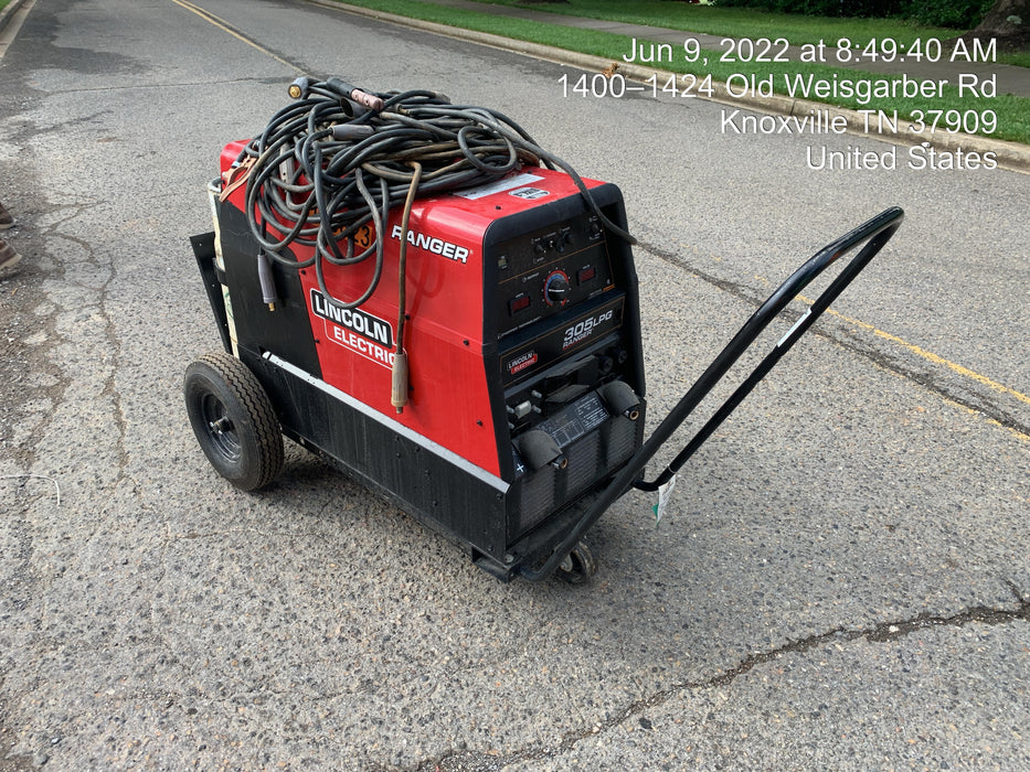 2021 Lincoln Electric Ranger 305 LPG K3430-1, Ranger 305 LPG, Undercarriage, Tank Holder & Strap, 10kw AC Gen, 25hp Kohler LPG Eng