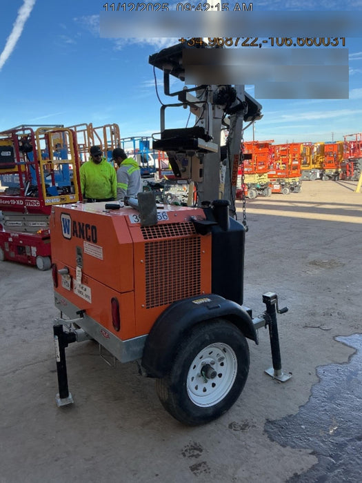 2024 Wanco WLTT-4MM4K Diesel, Deep Sea Controller, Shore Power Plug, Auto Start, (4) 350W LED Floodlights, 4kW Generator, 60 Gal Fuel Tank, 2" Ball, T3