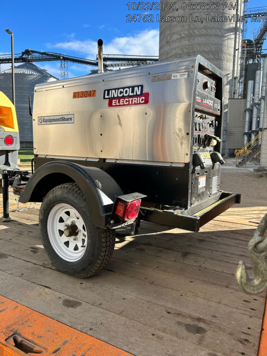 2024 Lincoln Electric LE400 Kubota V1505, Trlr, Cable Rack, Light Kit, ES Decals, T3