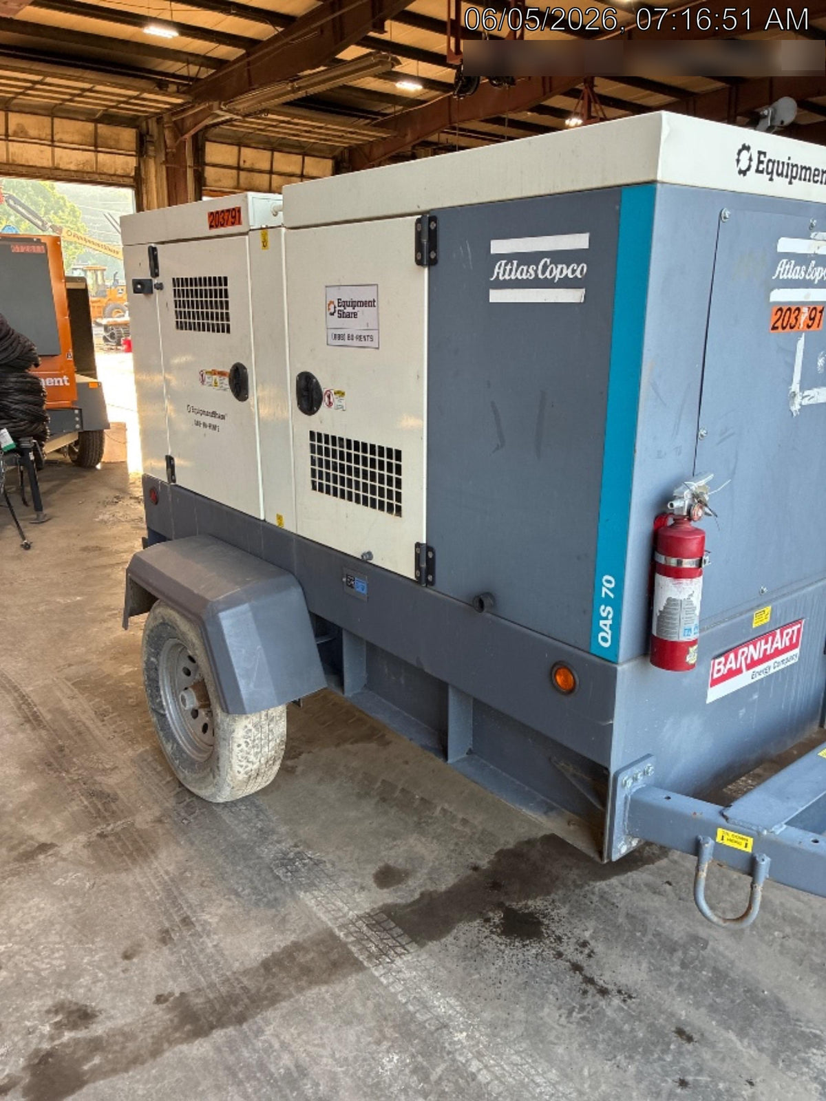 2022 ATLAS COPCO QAS 70