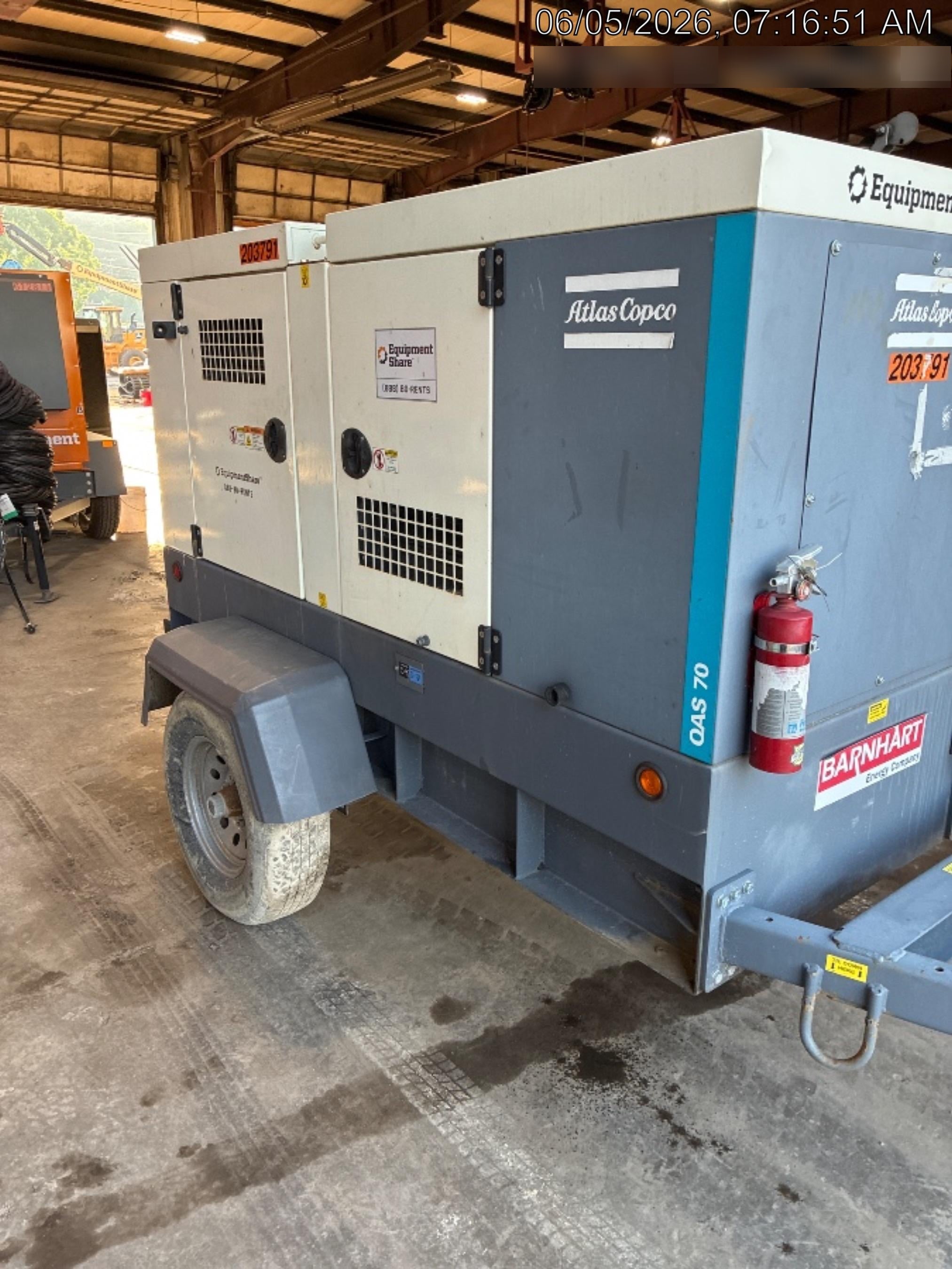 2022 ATLAS COPCO QAS 70