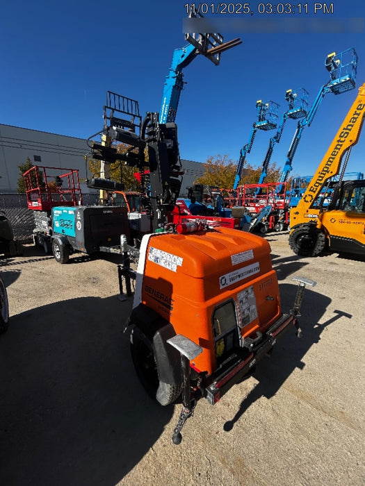 2023 Generac MLT2 Diesel, Flex Switch 120V Input, Powerzone Controller, 
(4) 320W LED Lights, 4kW Generator, 39.9 Gal Fuel Tank, 2" Ball, T3