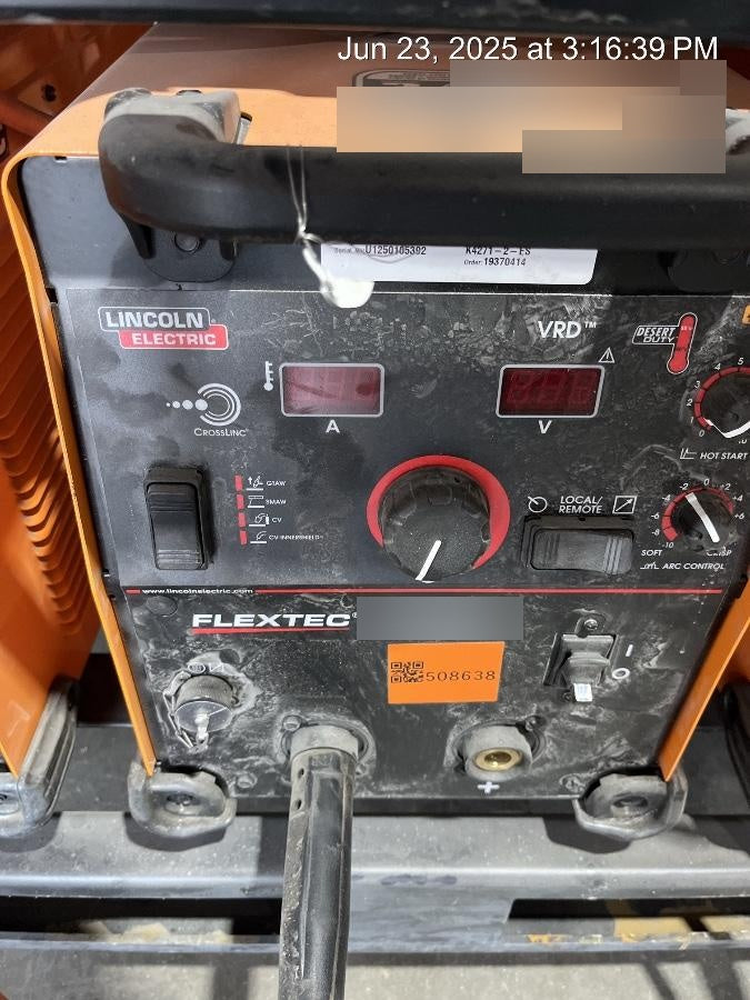 2025 LINCOLN ELECTRIC FLEXTEC 350X