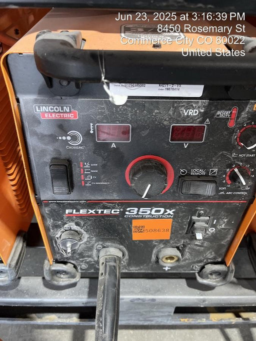 2025 LINCOLN ELECTRIC FLEXTEC 350X