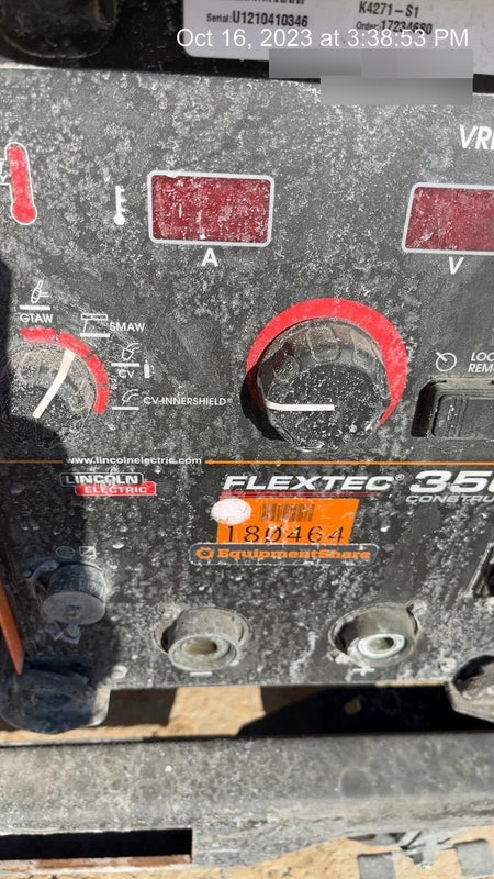 2021 LINCOLN ELECTRIC FLEXTEC 350X