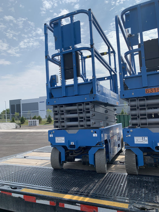 2020 Genie GS-1930 Solid Non Marking Tires, Beacon, Folding rails with half height swing gate