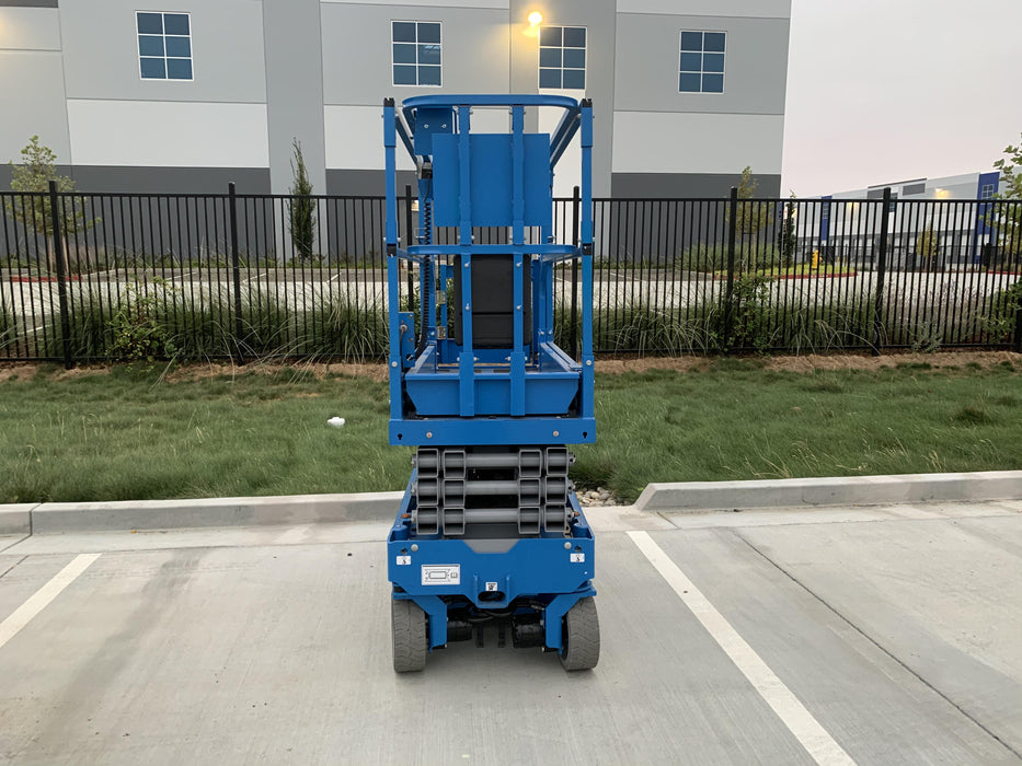 2020 Genie GS-1930 Solid Non Marking Tires, Beacon, Folding rails with half height swing gate, 800W Inverter