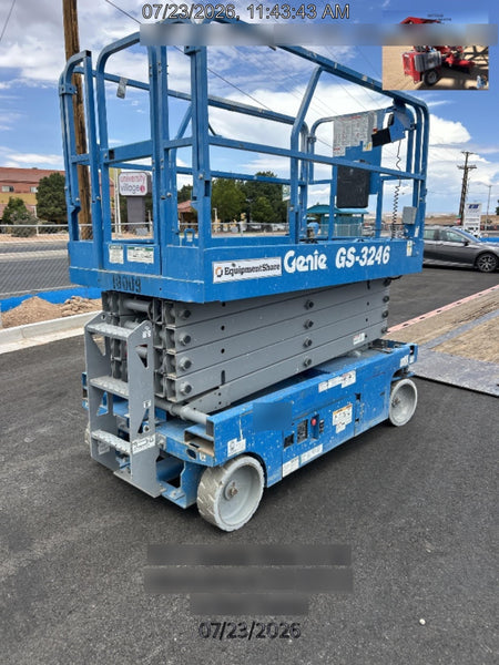 2018 Genie GS-3246 Genie GS-3246 w/Folding rails, Full height swing gate