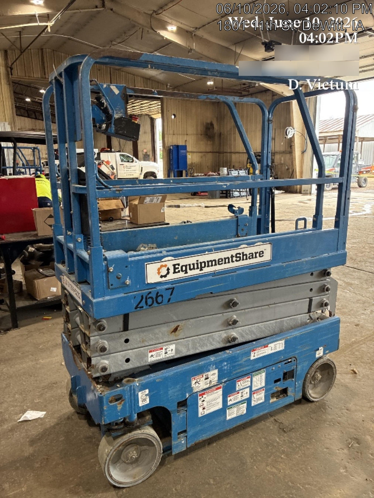 2017 Genie GS-1930 Genie GS-1930 Scissor Lift