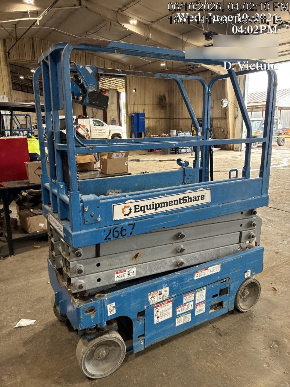 2017 Genie GS-1930 Genie GS-1930 Scissor Lift