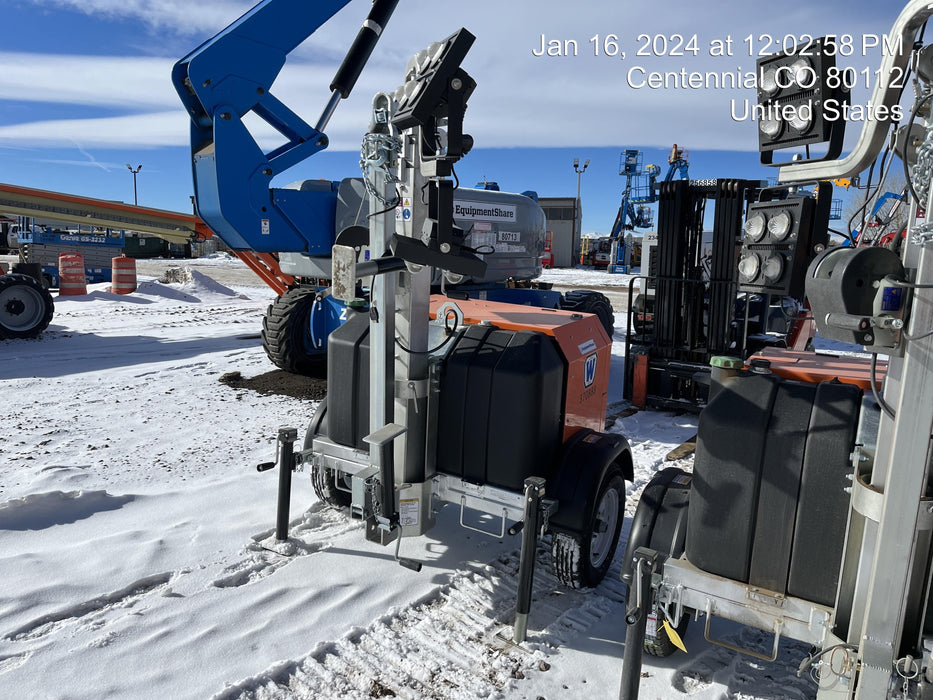 2023 Wanco WLTT-4MM4K Diesel, Deep Sea Controller, Shore Power Plug, Auto Start, (4) 350W LED Floodlights, 4kW Generator, 60 Gal Fuel Tank, 2" Ball, T3