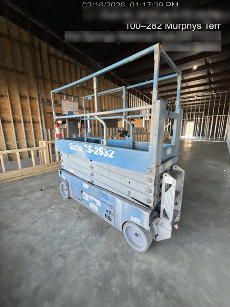 2018 Genie GS-2632 Genie GS-2632 w/Fixed Rail, Chain Entry