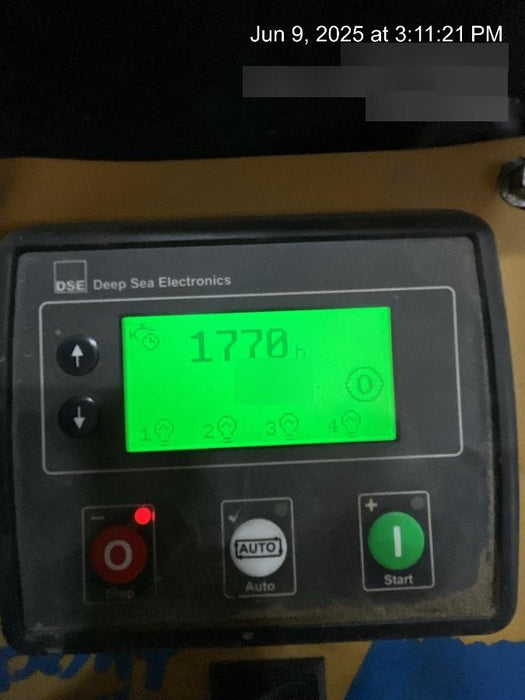 2021 Allmand NLV3GR (4) LED Light Fixture 350W, 23' Vertical Mast, 3kW Prime, Towable, Deep Sea L401, Leveling Jacks, Yanmar T4F 5.8hp