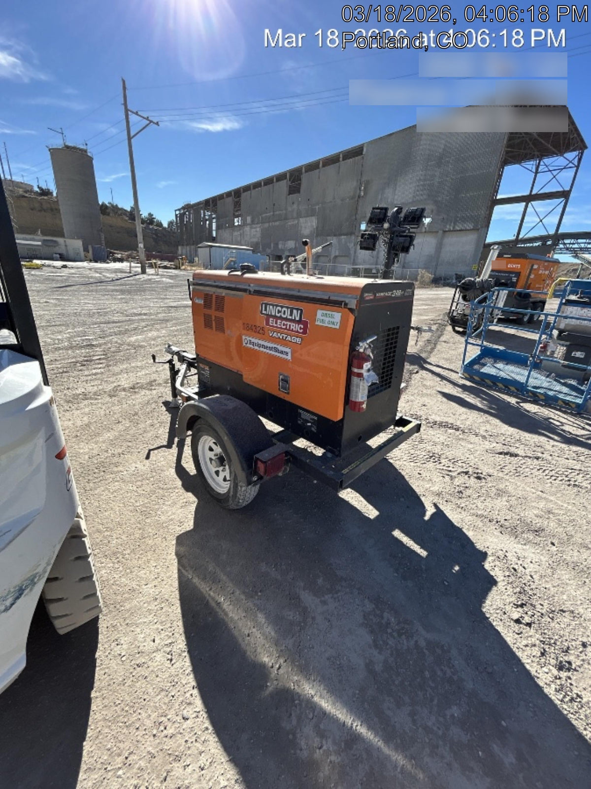 2021 Lincoln Electric Vantage 322 VANTAGE 322 READY-PAK 3