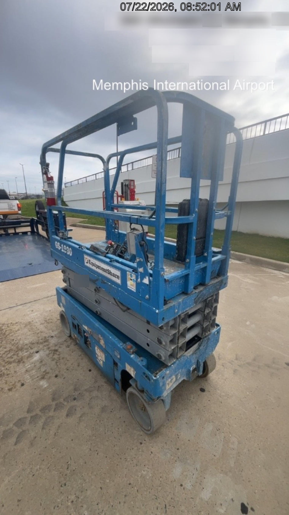 2019 Genie GS-1930 Fixed rails with chain Entry