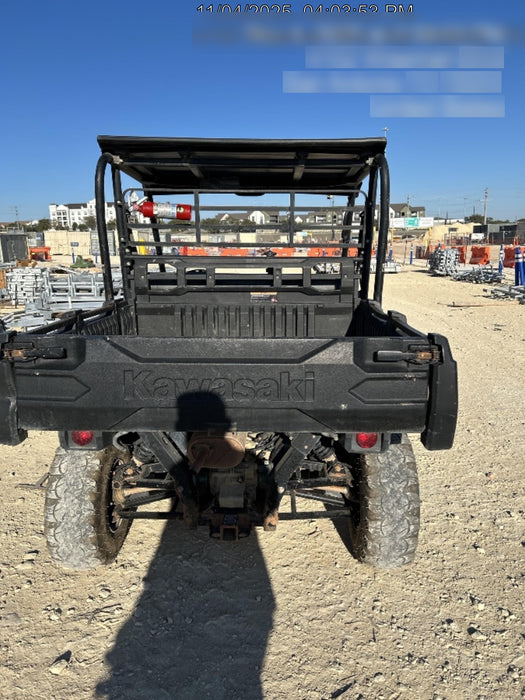 2019 Kawasaki MULE PRO-DX 3 Seater, Standard Options, Backup Alarm, Beacon, Plastic Hard Top, Poly Windshield, Horn Kit
