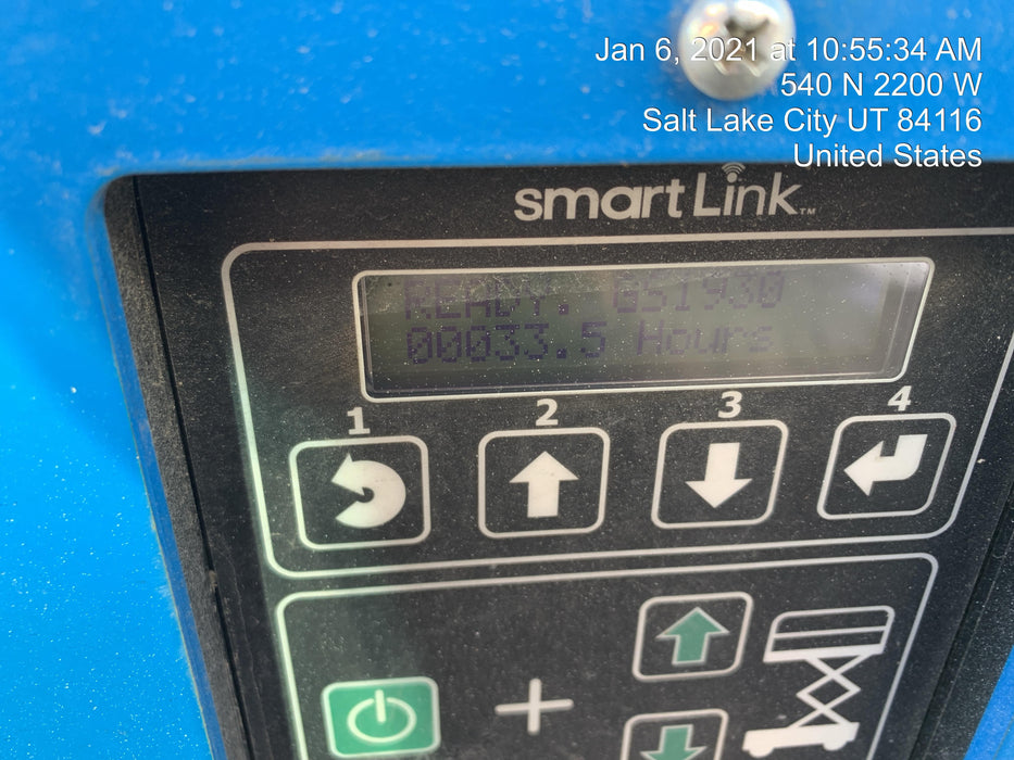 2020 Genie GS-1930 Solid Non Marking Tires, Beacon, Folding rails with half height swing gate