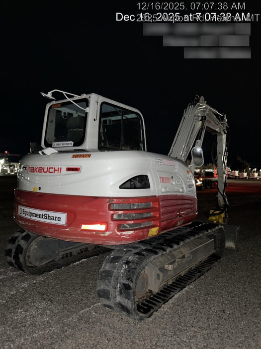 2020 Takeuchi TB290C Cab/Heat/Air, Rubber Tracks, Manual TAG QC