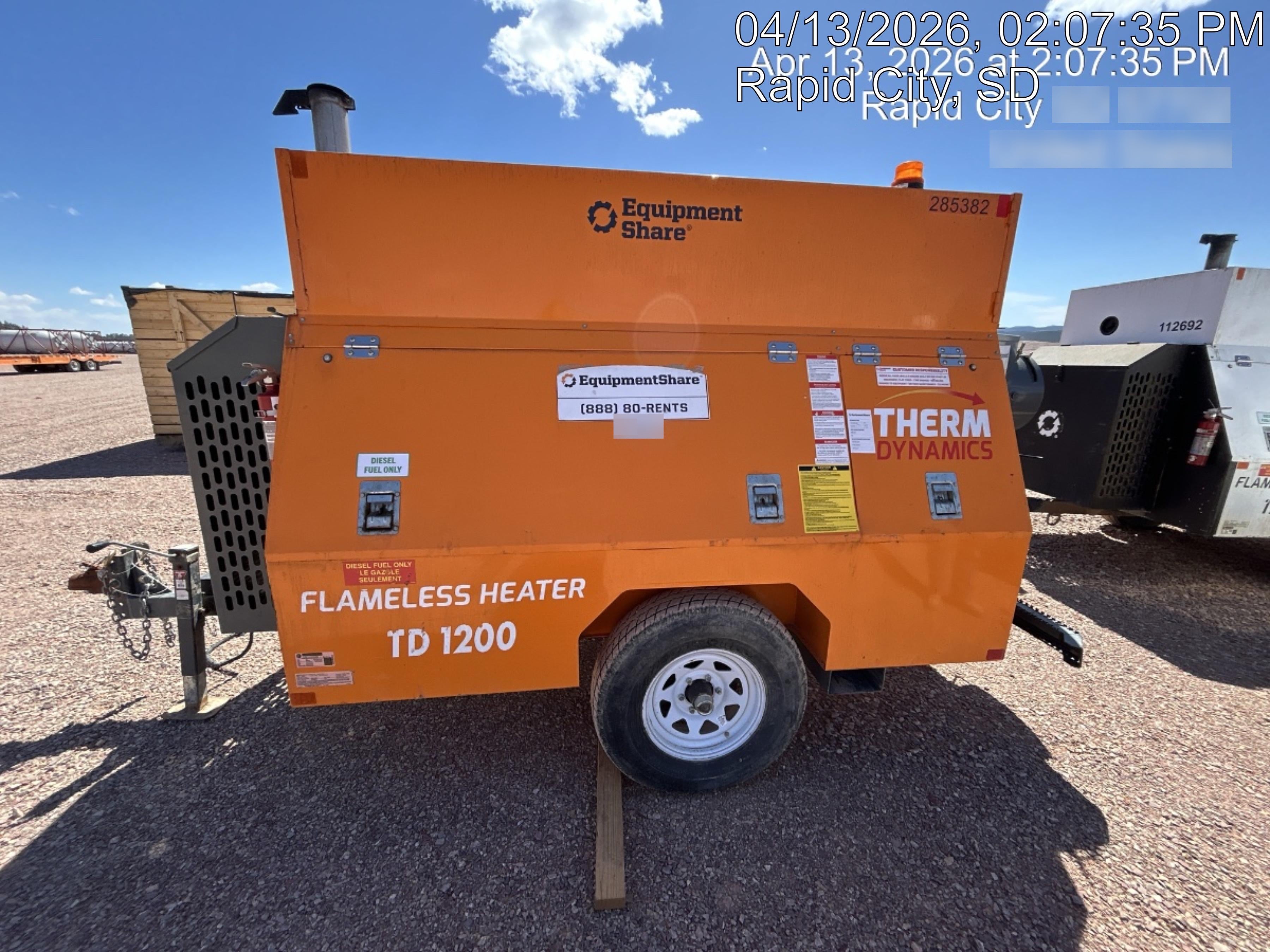 2022 THERM DYNAMICS TD1200