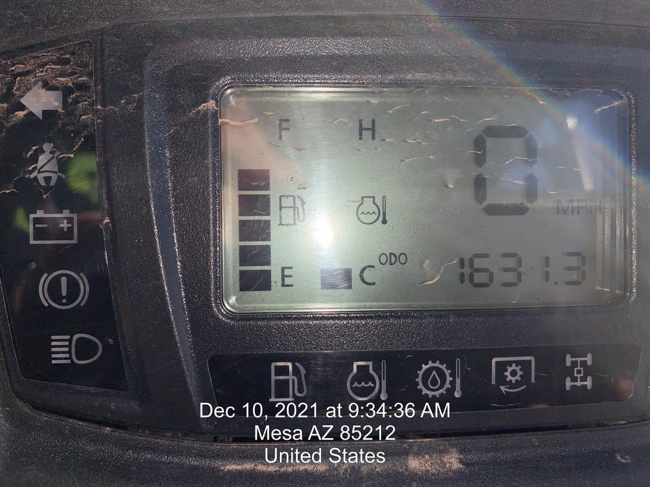 2021 Kubota RTV-X1140W-H Plastic Canopy, Windshield Acrylic Clear, LED Strobe Light, Wire Harness Kit, Back up Alarm