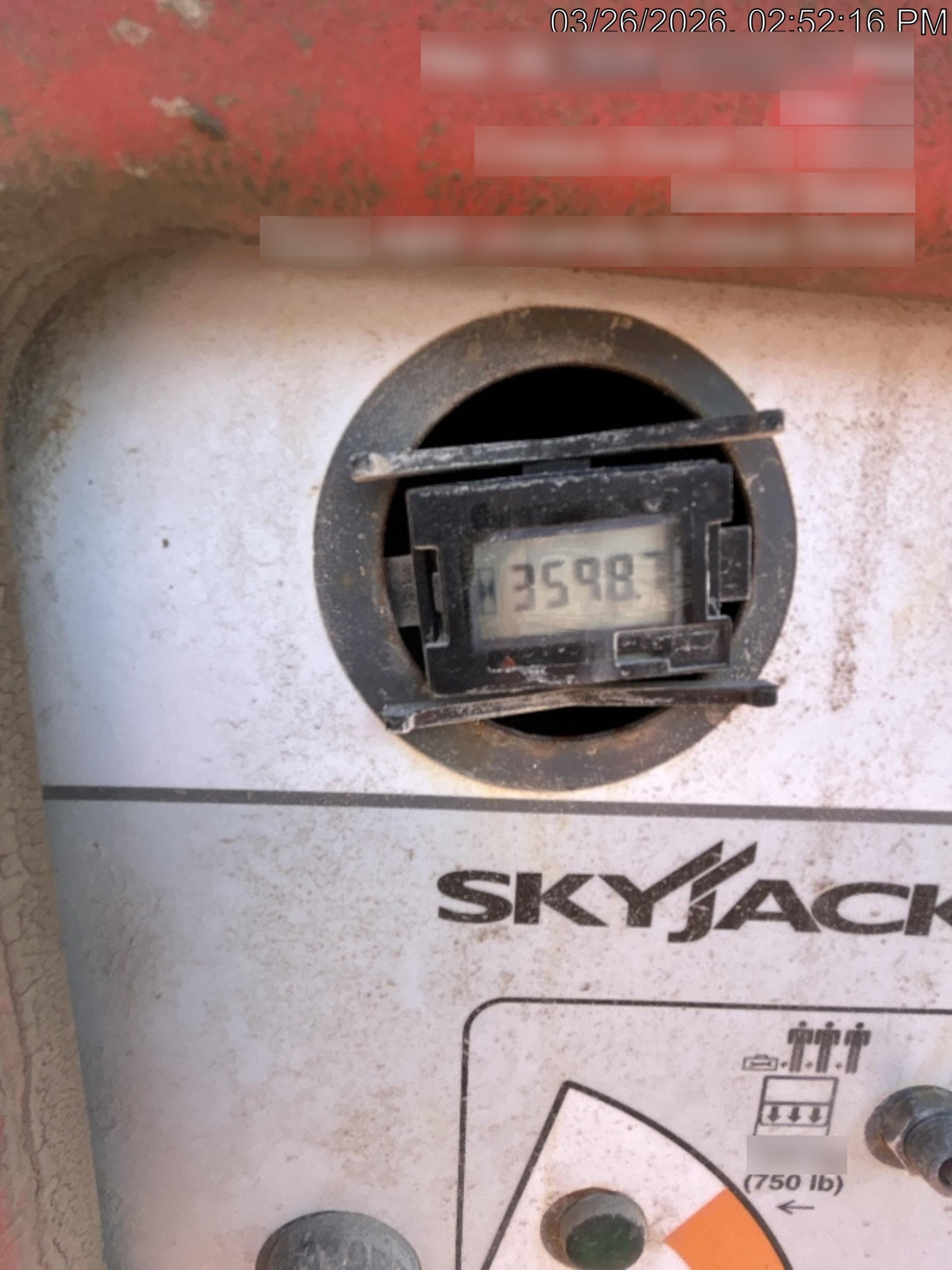 2017 SKYJACK SJ86T