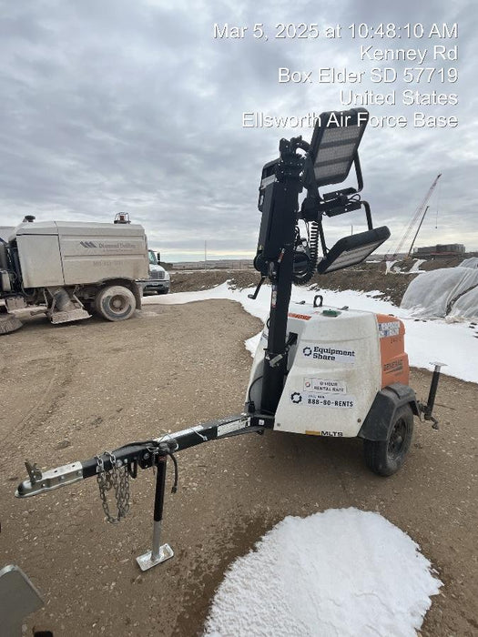 2024 Generac MLT2 Diesel, Flex Switch 120V Input, Powerzone Controller, 
(4) 320W LED Lights, 4kW Generator, 39.9 Gal Fuel Tank, 2" Ball, T3