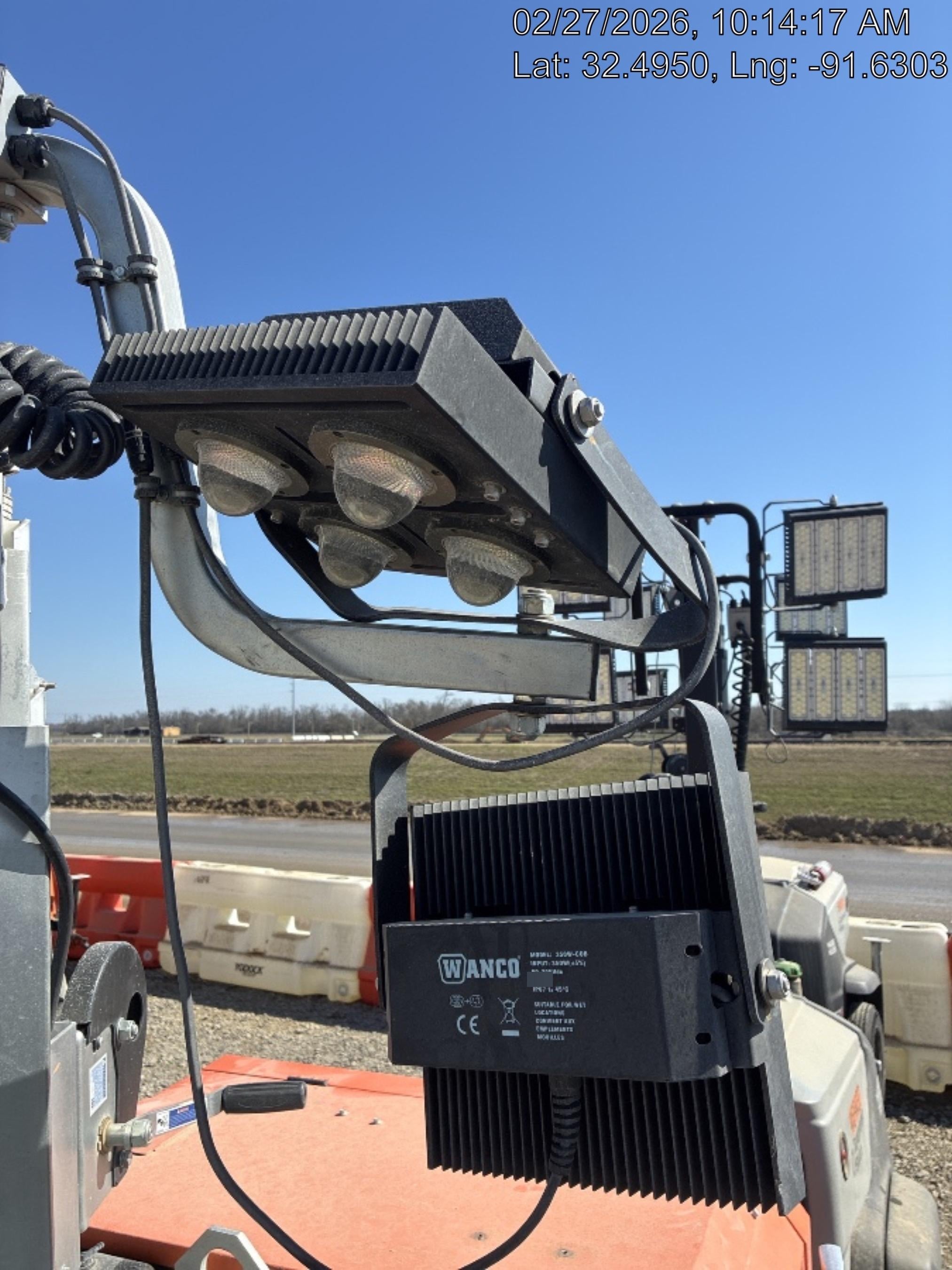2023 Wanco WLTT-4MM4K Diesel, Deep Sea Controller, Shore Power Plug, Auto Start, (4) 350W LED Floodlights, 4kW Generator, 60 Gal Fuel Tank, 2" Ball, T3