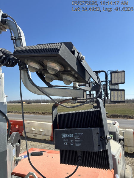2023 Wanco WLTT-4MM4K Diesel, Deep Sea Controller, Shore Power Plug, Auto Start, (4) 350W LED Floodlights, 4kW Generator, 60 Gal Fuel Tank, 2" Ball, T3