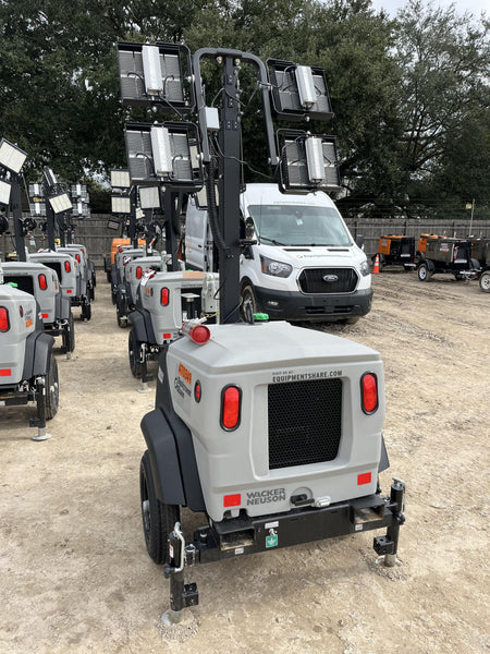 2024 Wacker Neuson LTT4 Diesel, Kohler KDW702, Deep Sea Controller, Auto Start, LED 320W, Bypass Outlet, T3