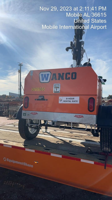 2023 Wanco WLTT-4MM4K Diesel, Deep Sea Controller, Shore Power Plug, Auto Start, (4) 350W LED Floodlights, 4kW Generator, 60 Gal Fuel Tank, 2" Ball, T3