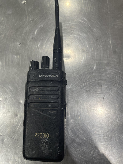 2022 MOTOROLA XPR3300E