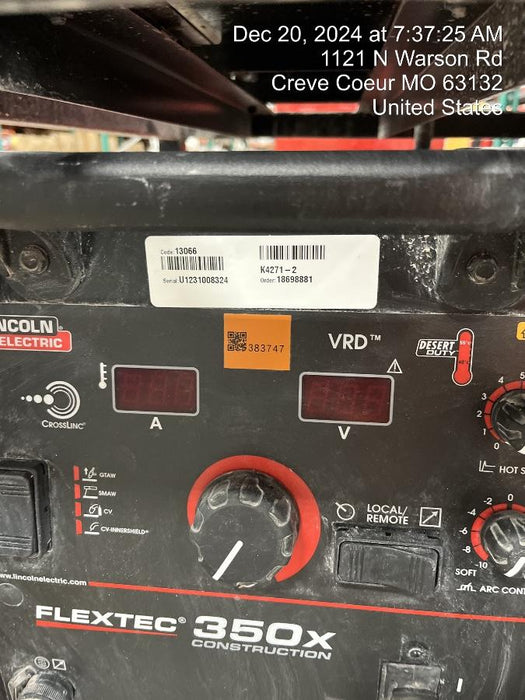 2024 LINCOLN ELECTRIC FLEXTEC 350X