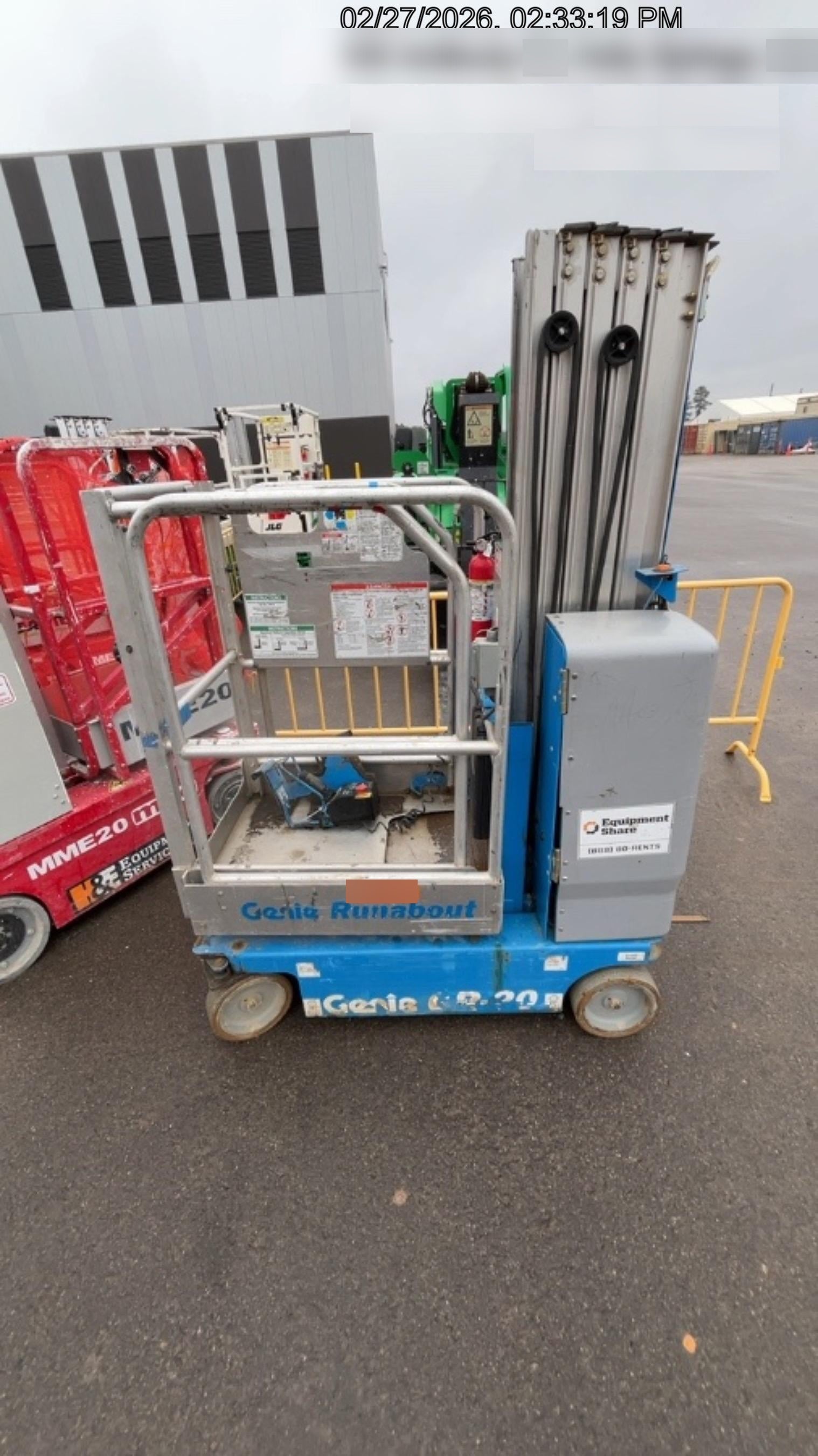 2019 GENIE GR-20