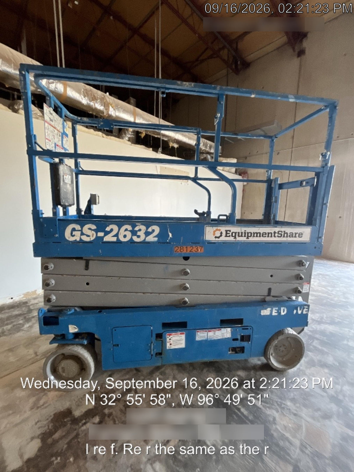 2022 GENIE GS-2632