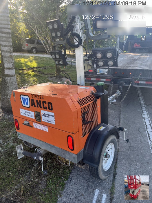 2023 Wanco WLTT-4MM4K Diesel, Deep Sea Controller, Shore Power Plug, Auto Start, (4) 350W LED Floodlights, 4kW Generator, 60 Gal Fuel Tank, 2" Ball, T3
