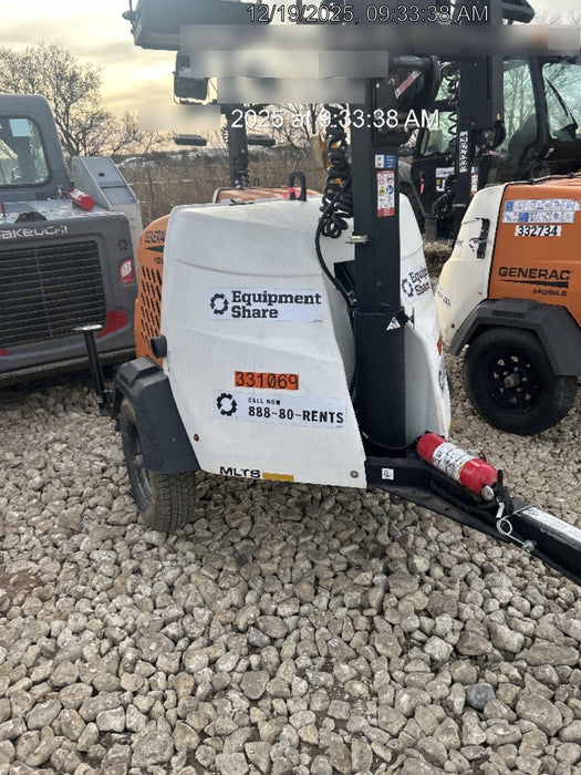 2023 Generac MLT2 Diesel, Flex Switch 120V Input, Powerzone Controller, (4) 320W LED Lights, 4kW Generator, 39.9 Gal Fuel Tank, 2" Ball, T3