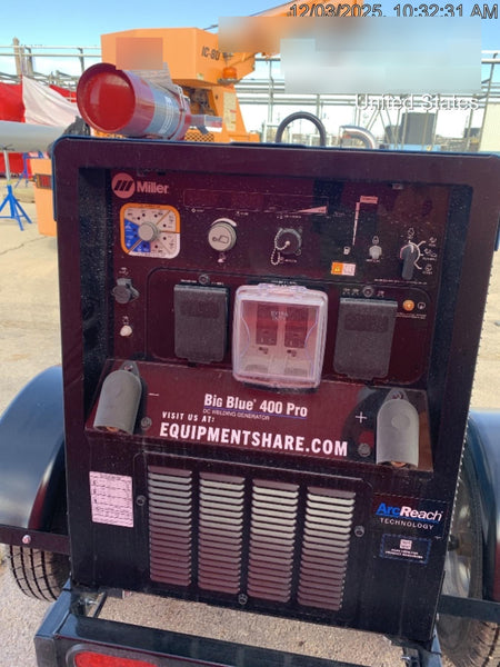 2025 MILLER ELECTRIC BIG BLUE 400