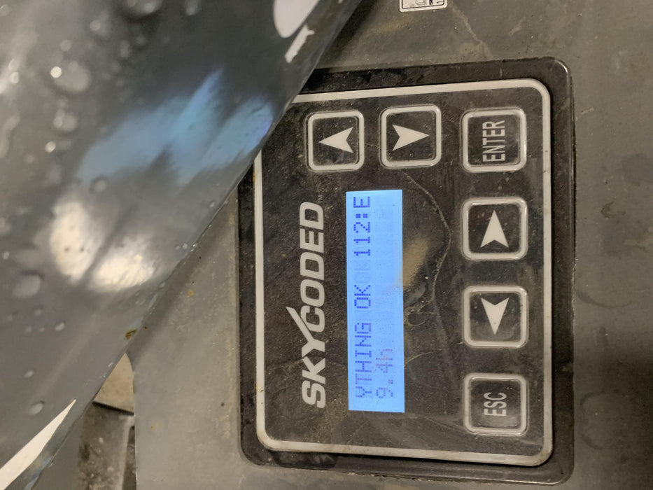 2020 Skyjack SJIII-3219 Solid NM Tires, Half height spring hinged entry gate, Dual Beacons, 800W Inverter