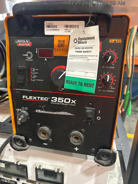 2025 LINCOLN ELECTRIC FLEXTEC 350X
